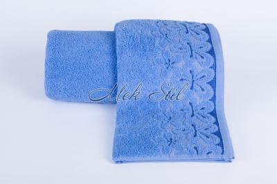 Хавлиени кърпи Луксозни хавлиени кърпи микропамук Хавлиена кърпа - микропамук модел Данте цвят син